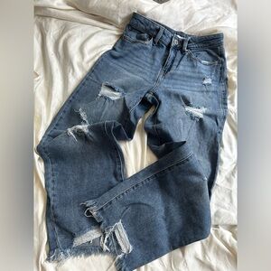 SO “high rise straight” distressed 3/26